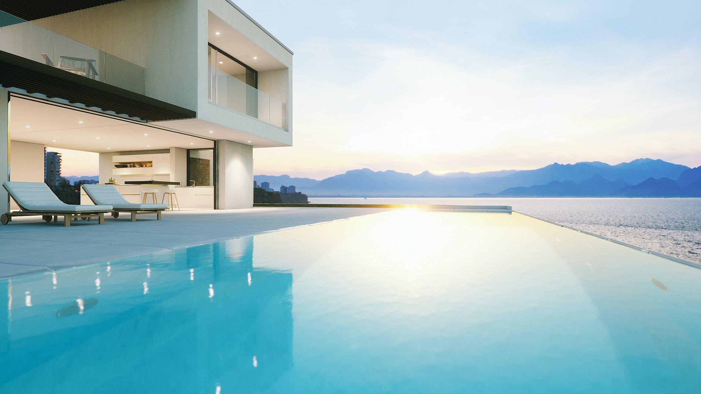 construir piscina no inverno